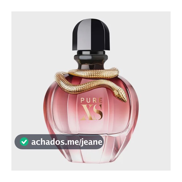 PERFUME RABANNE PURE XS FOR HER EAU DE PARFUM 80ML FEMININO