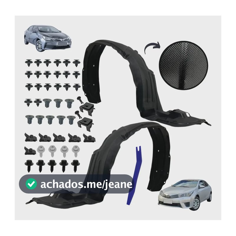 Par Parabarro Dianteiro Para Toyota Corolla 2015/2019