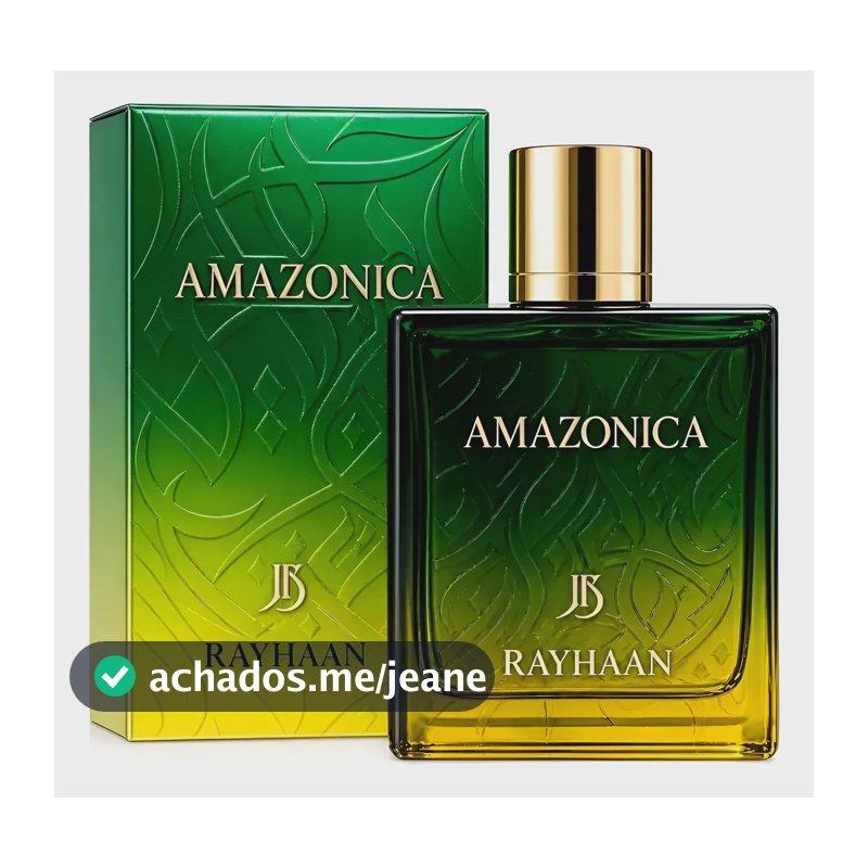 Perfume Árabe Rayhaan Amazonica Masculino Fresco 100ml Edp