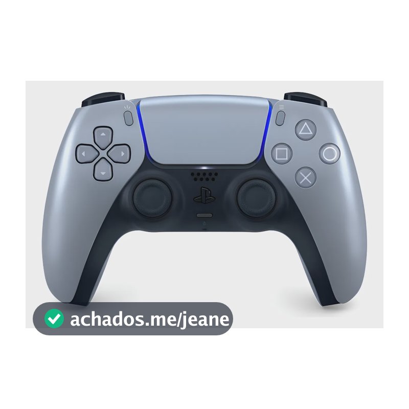 Controle Joystick Sem Fio Sony Playstation Sterling Silver Camouflage Gray