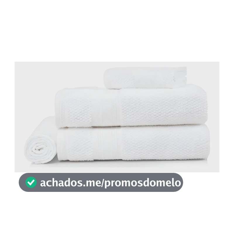 Karsten Empire Fio Cardado jogo de banho cor branco