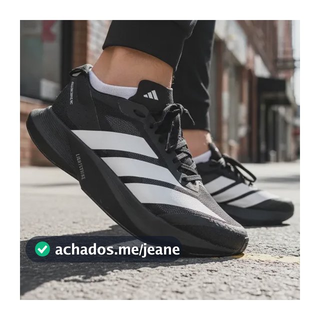 Tênis adidas Adizero Drive Rc Masculino Preto/branco 39 Br