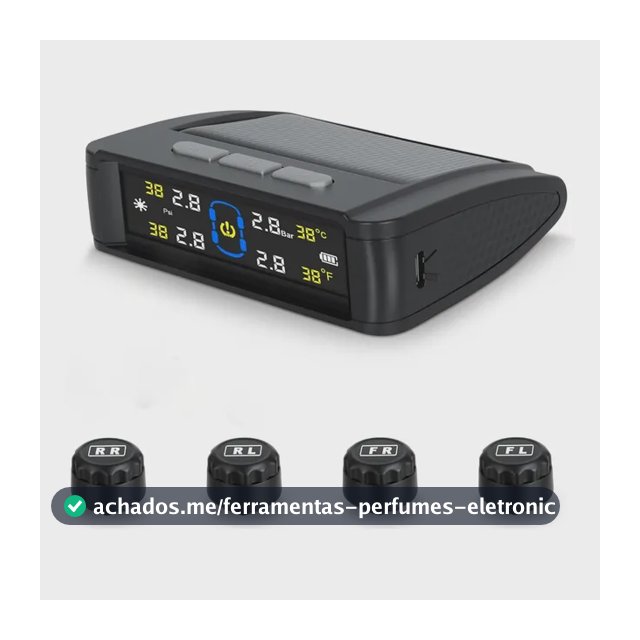 Sensor Pressão Dos Pneus Sistema De Sensor Externo