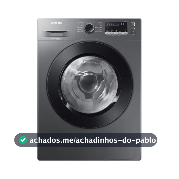 Lava E Seca Samsung Wd11m Com Digital Inverter Inox 11kg Cor Inox look