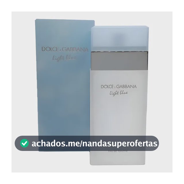 Perfume Dolce & Gabbana Light Blue Feminino Edt - 100ml