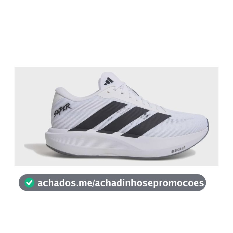 Tênis Masculino Super adidas Branco Lisa 40 Br
