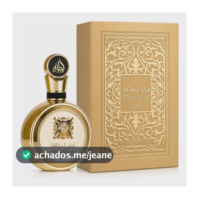 Lattafa Fakhar Gold Extrait Masculino Eau de parfum - 100ml
