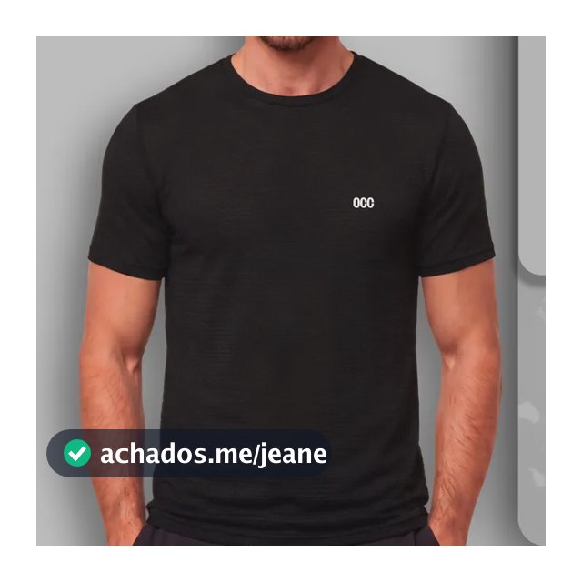Camiseta Masculina Furadinha Dryfit Poliamida - Occ
