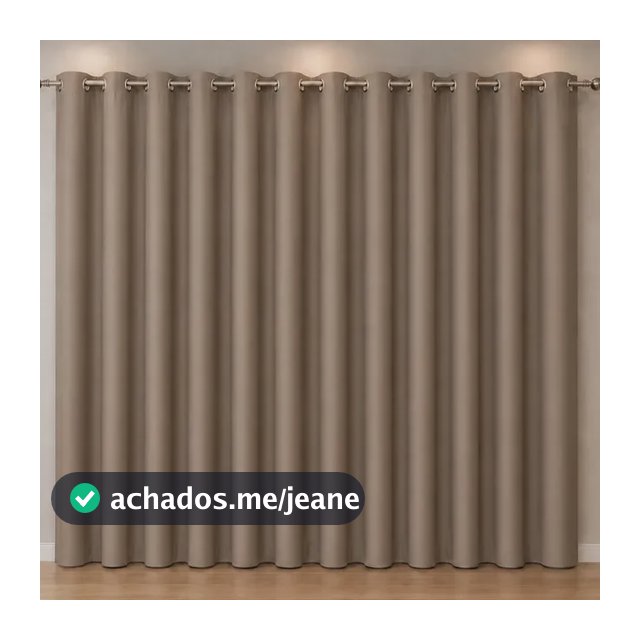Cortina Blackout 2,80 X 2,30 M Grosso Porta Sala Quarto