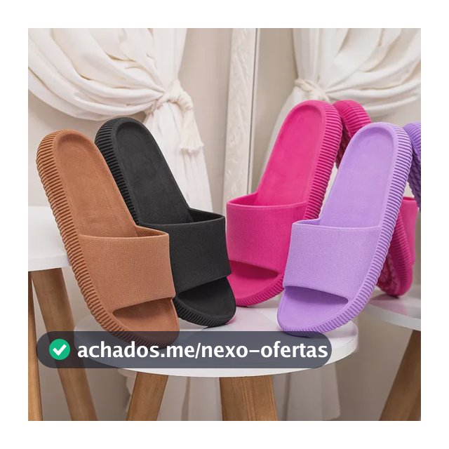 Kit 2 Pares Chinelo Nuvem Slide Flexível Anatômico Unissex