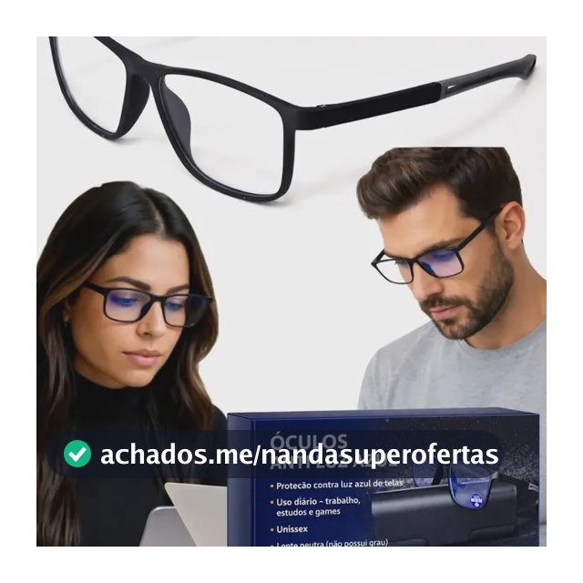 Óculos Anti Luz Azul Computador Celular Proteção Gamer Pc Proteção Tela Descanso Preto Anti Fadiga