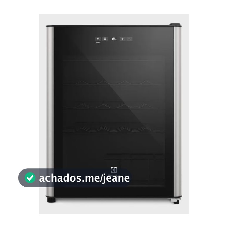 Adega Electrolux 24 Garrafas Uma Porta com Painel Digital WSF24