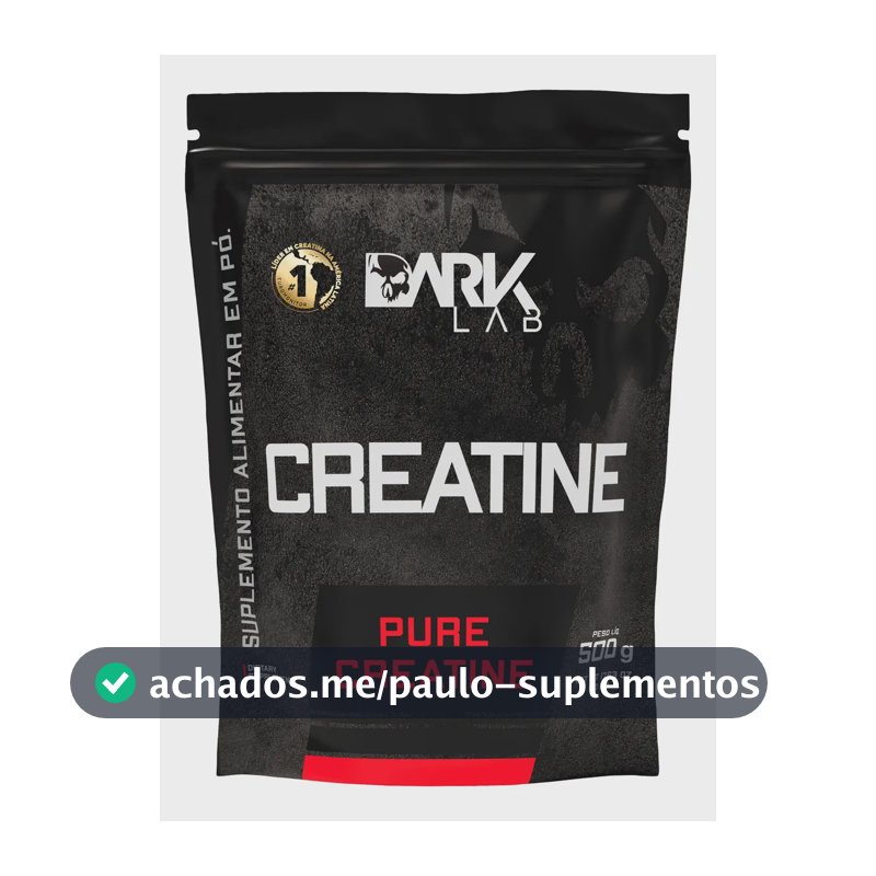Creatina Dark Lab Premium Pure em pó Sem sabor x 500g