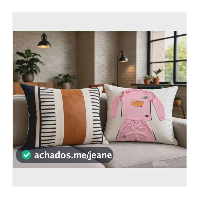 Kit 4 Capas Almofada Xadrez Linho 45x45 Estilo Rústico Chic