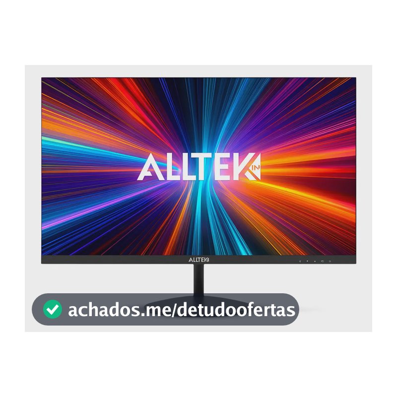 Monitor Alltek ATK-215 Hd Painel Va 100 Hz 5ms Cor Preto