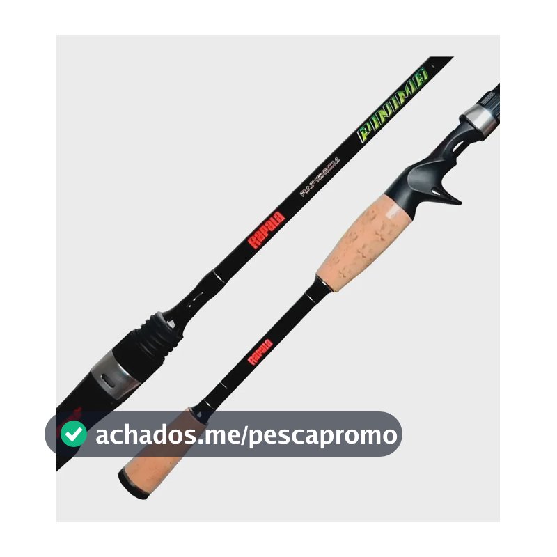 Vara Para Carretilha Rapala Pinima 8-14lb 5'6  (inteiriça)