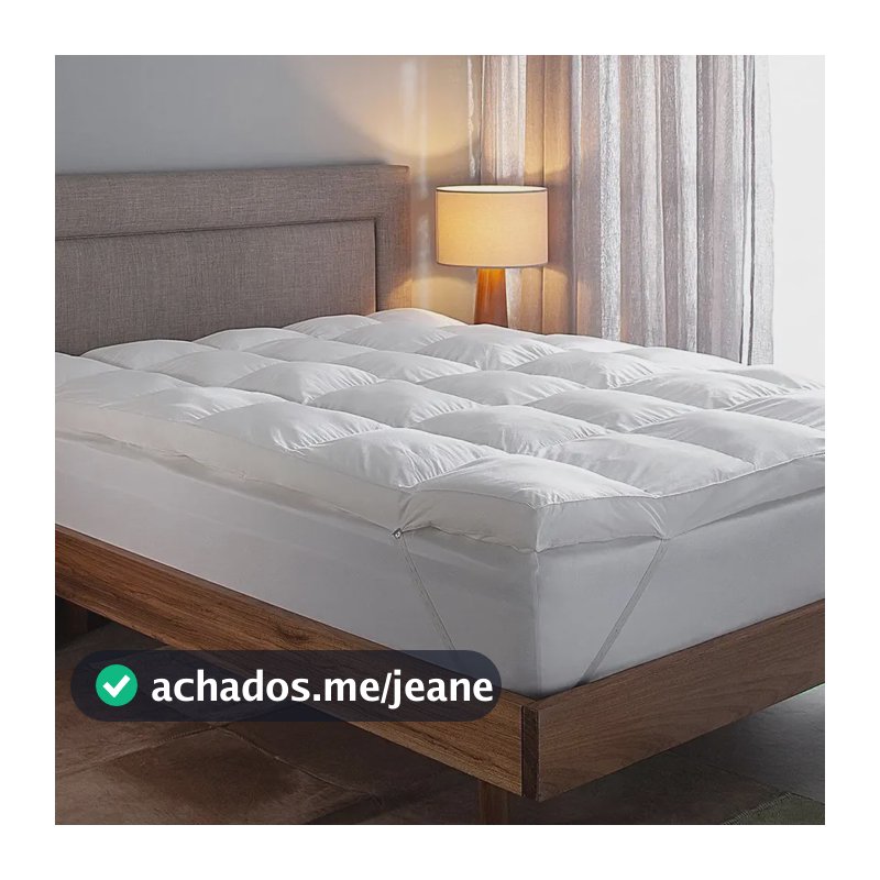 Pillow Top King Buddemeyer Vision Fill Gold Branco King