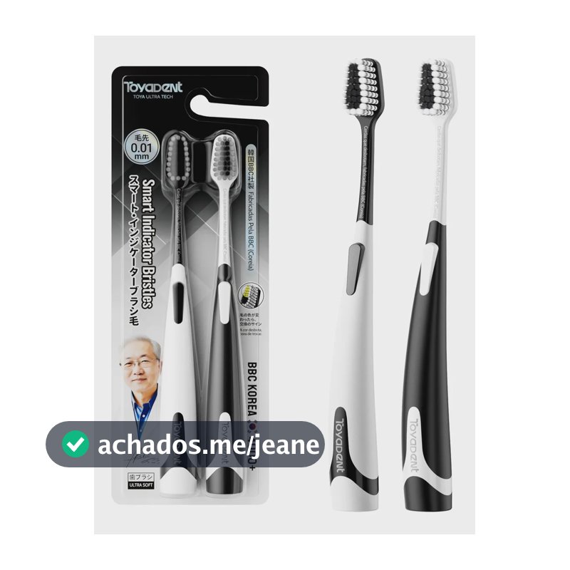 Escova De Dentes Sensitive Toyadent Ultra Tech Kit 2 Unid
