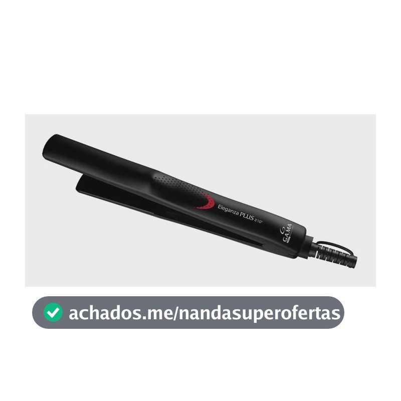 Prancha de cabelo Gama Italy Eleganza Plus