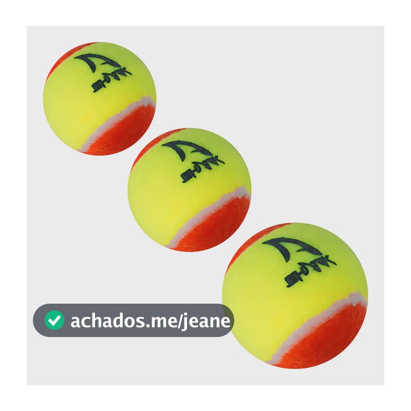 Bola De Beach Tennis Shark - Pach Com 03 Unidades