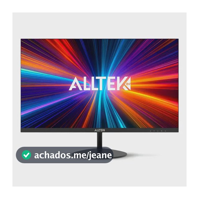 Monitor Alltek ATK-215 Hd Painel Va 100 Hz 5ms Cor Preto