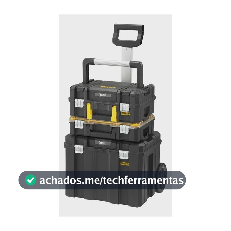 Torre para Armazenamento de Ferramentas com Rodas Stanley Pro-Stack FMST1-80103