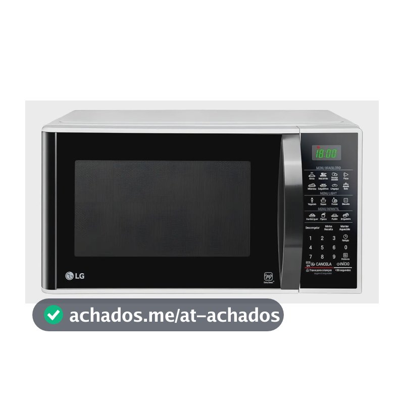 Micro-ondas LG 30L Branco Limpa Fácil - 220V