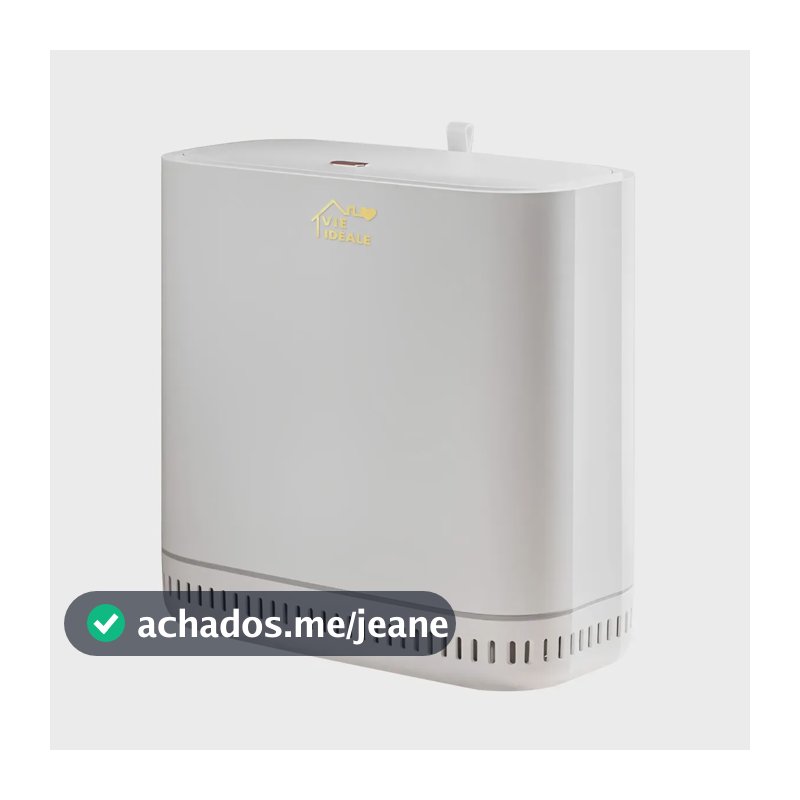 Vie Idéale Lixeira Multifuncional com Tampa, Anti Odor, para Cozinha Banheiro, Design Moderno, Múltiplas Opções de Modelo