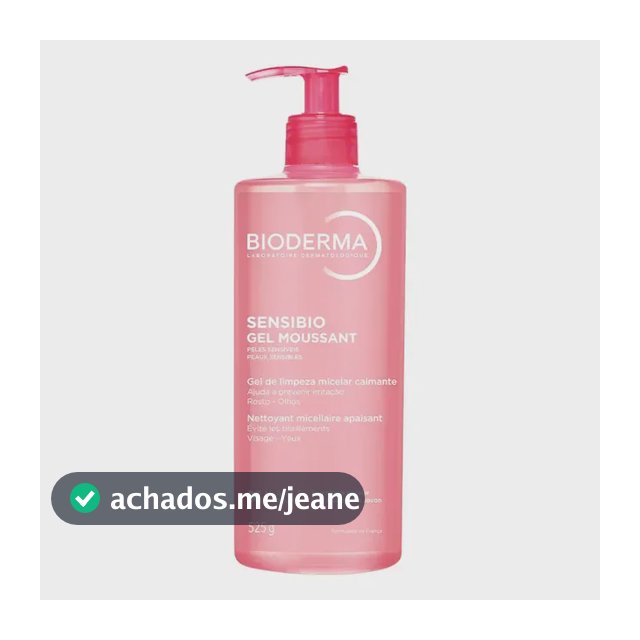 Gel De Limpeza Facial Sensibio Gel Moussant Micelar 500ml Bioderma