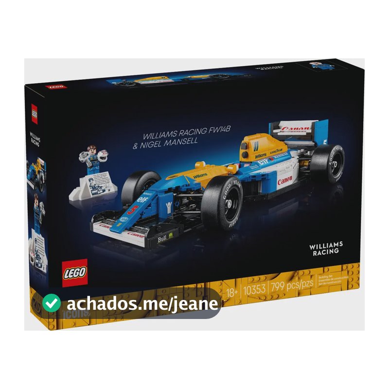 Conjunto de construção Lego Icons 6526757 de 799 peças