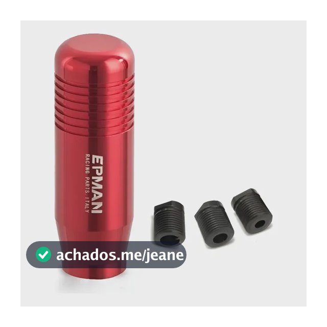 Manopla De Câmbio Esportiva Longa Em Alumínio Epman 5 Cores