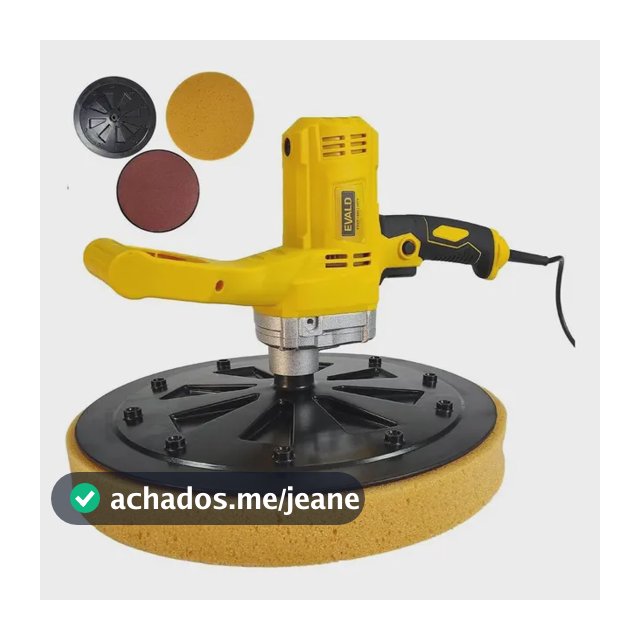 Desempenadeira Elétrica Para Reboco 1200w Evde-1200 Evald 220v