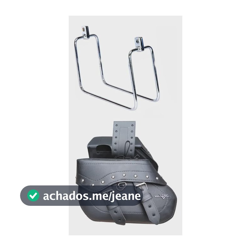 Kit Denver 250 Suporte Alforge + Alforge Lateral 54 L