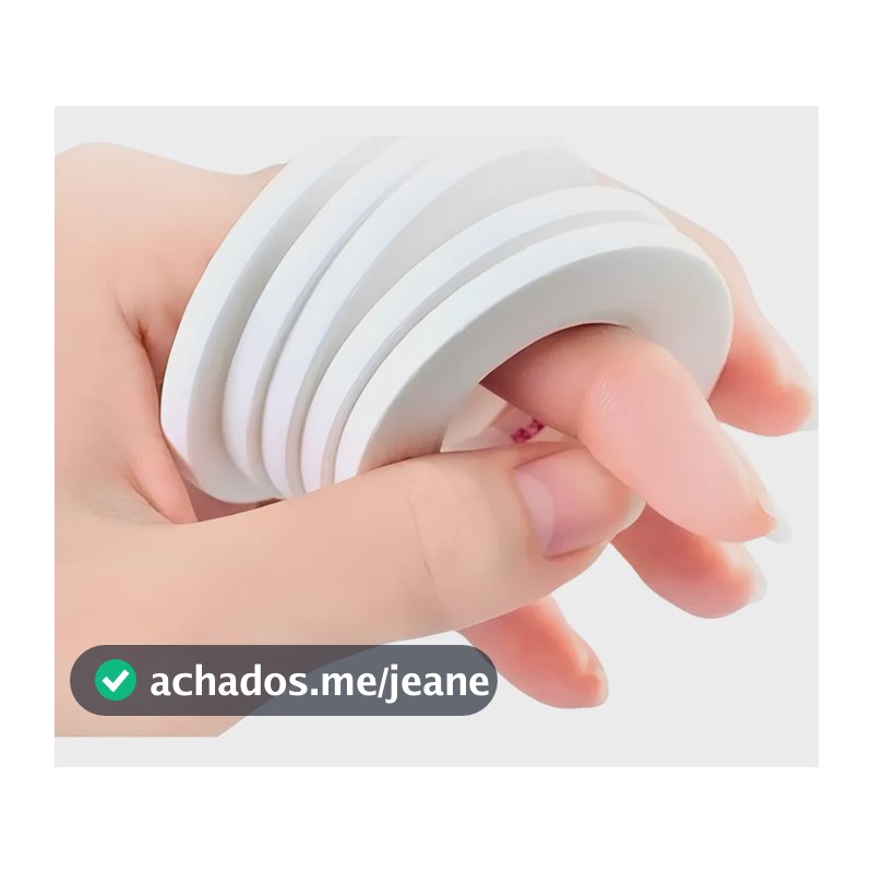 Fita Fina Para Isolamento De Cílios - Japonesa Branca Branca