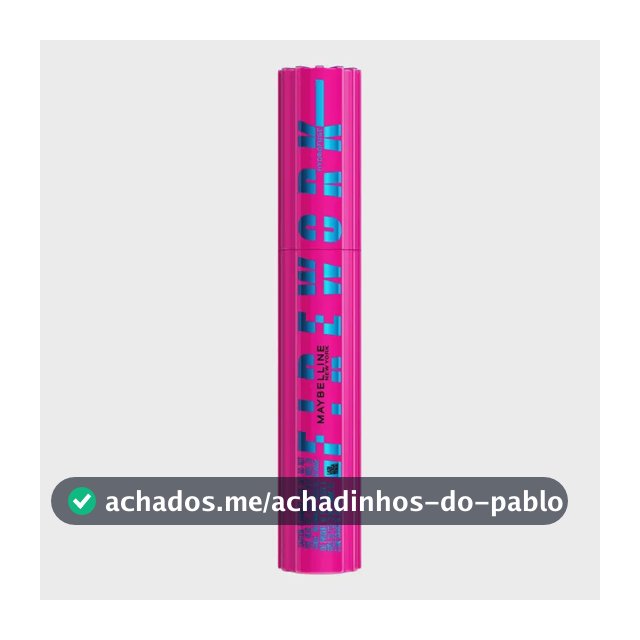 Máscara De Cílios Maybelline Newyork Lash Sensatational Fire Work A Prova D'água Cor:871 Very Black 8.75 mL