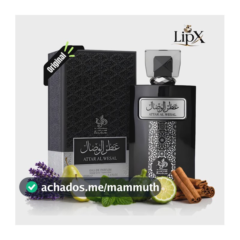 Perfume Masculino Al Wataniah Attar Al Wesal 100ml Original
