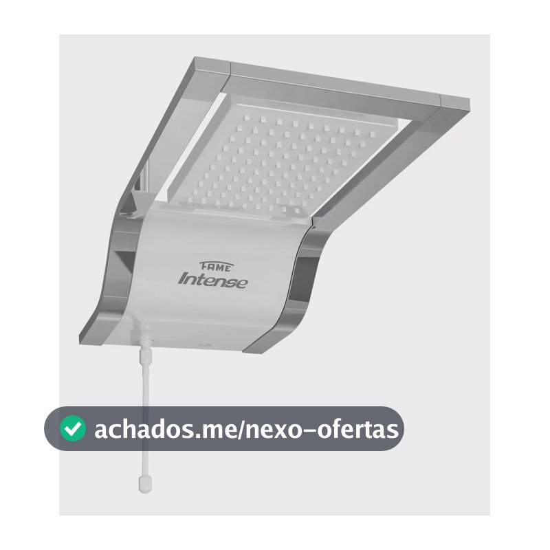Chuveiro Eletronico Fame Intense Khrome 7800w