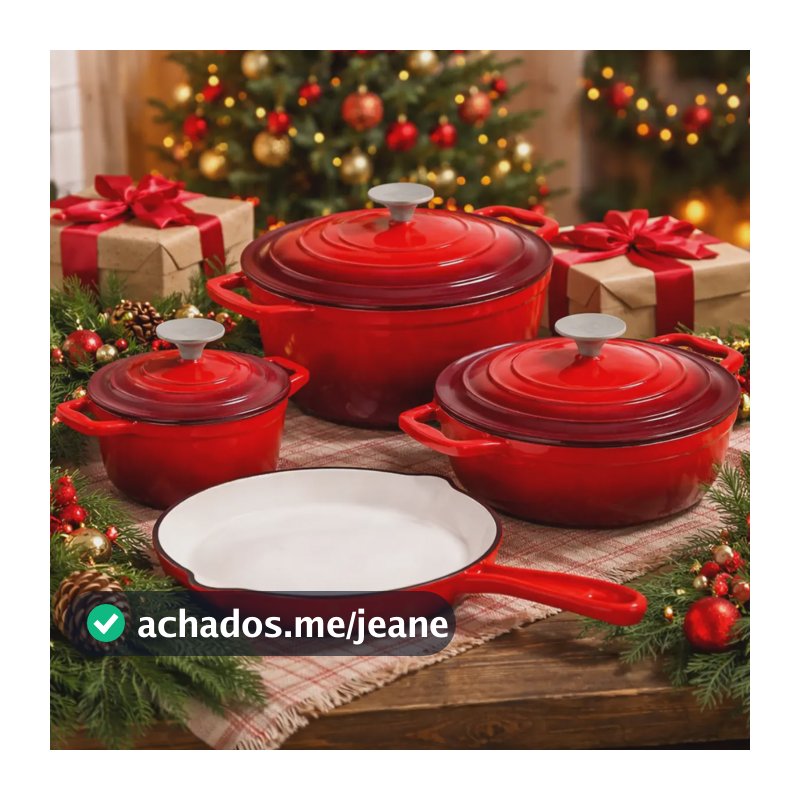 Jogo De Panelas De Cozinha Xanten Cs Kochsysteme 4 Peças Vermelho
