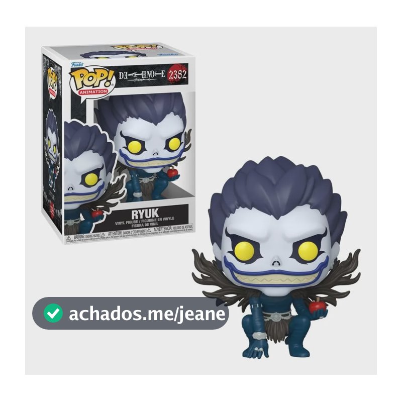 Death Note Boneco Funko Pop Death Note Ryuk #2382