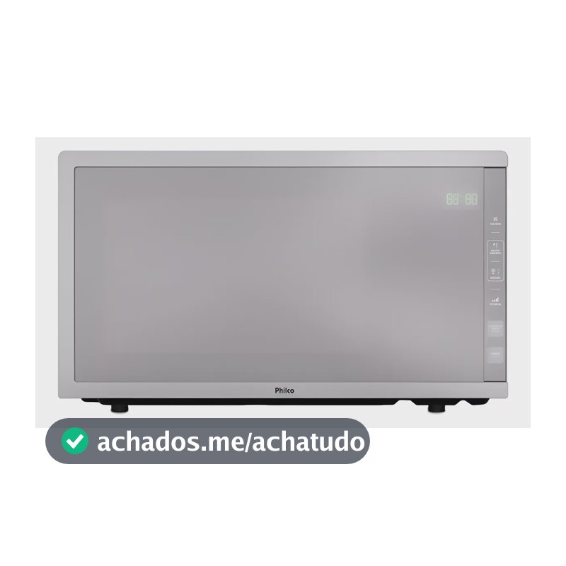 Micro-ondas Philco 33l Acabamento Inox Espelhado Pmo38t 110v