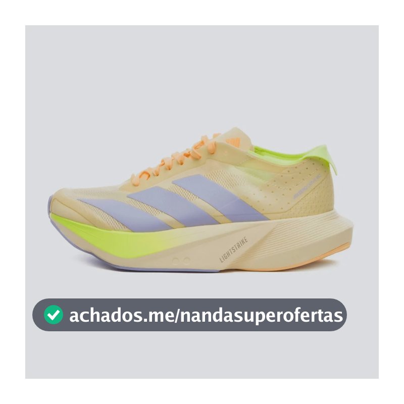 Tênis Feminino Adizero Drive Rc adidas Amarelo Liso 37 Br