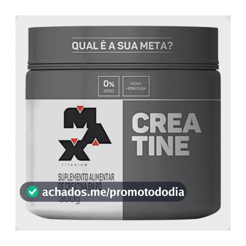 Creatina Monohidratada Pura 300g Suplemento Alimentar Sem Sabor