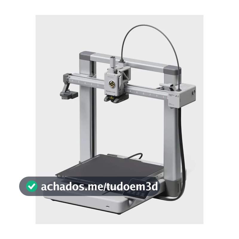 Impressora 3d Prateada De Nivelamento Automático Bambu Lab