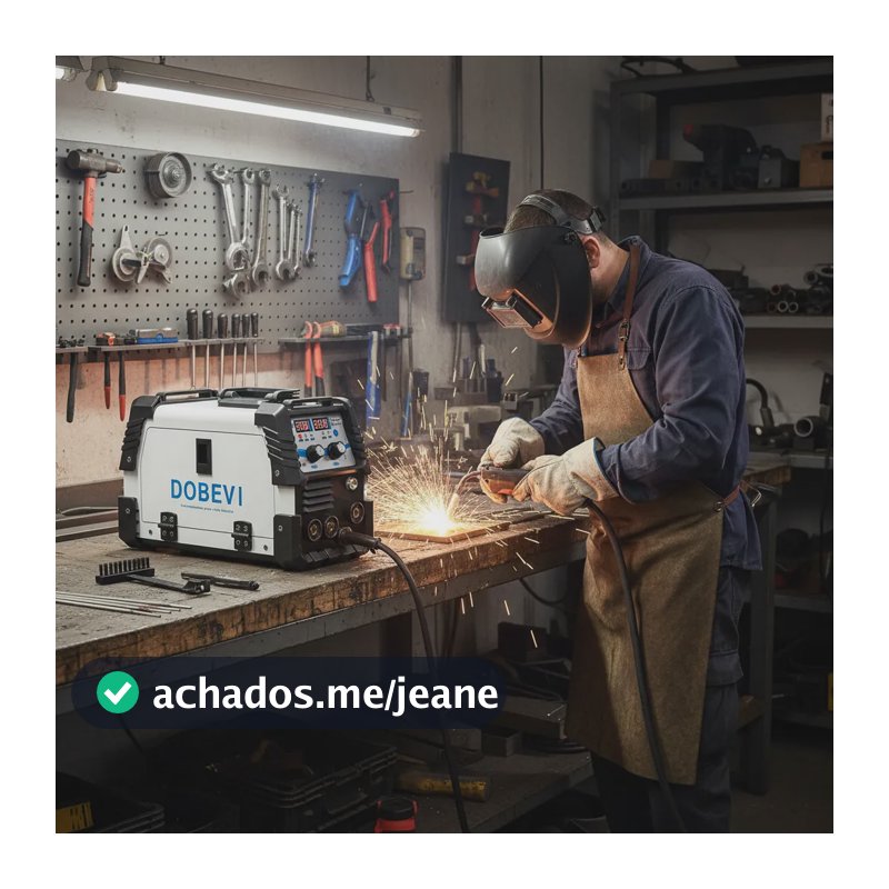 Máquina Solda 250a Sem Gás Com Acessórios 110v/220v Dobevi Branco 127/220v