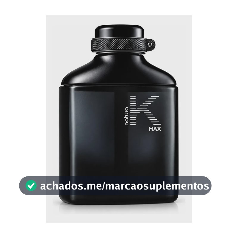 Natura K Max Deo Parfum 100 ml Para Homem