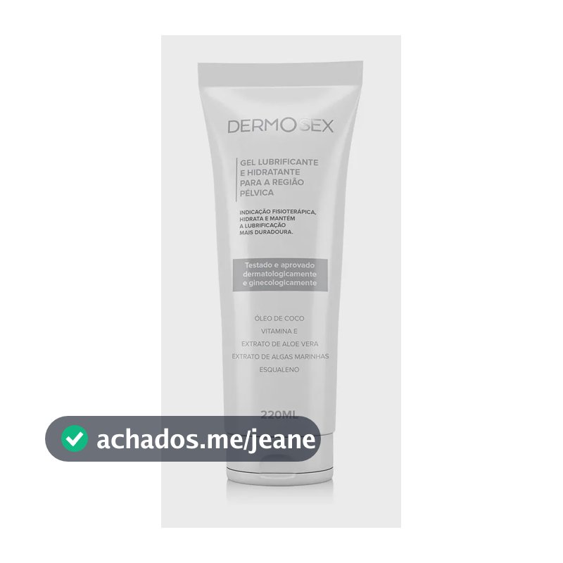 Gel Lubrificante E Hidratante Para A Região Pélvica Dermosex