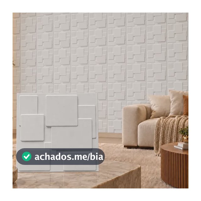 50 Placas Revestimento De Parede Pvc 3d 25x25 Cm