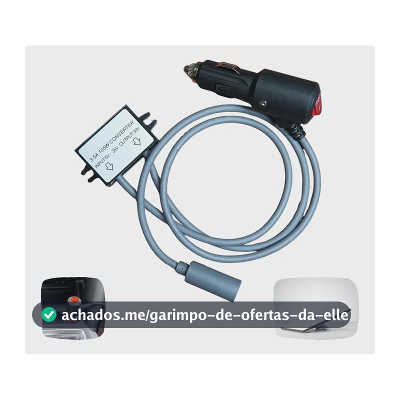 Conversor Starlink Mini 12/24v P/ 30v Veicular