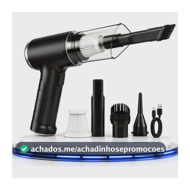 Mini Aspirador De Pó Portátil Mini Soprador 3em1 Usb 1 Refil 1 Refil 120w