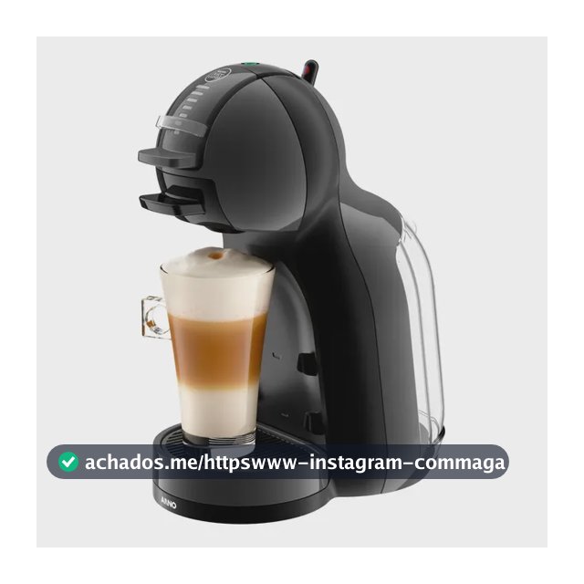 Cafeteira Nescafé Dolce Gusto Mini Me Preta